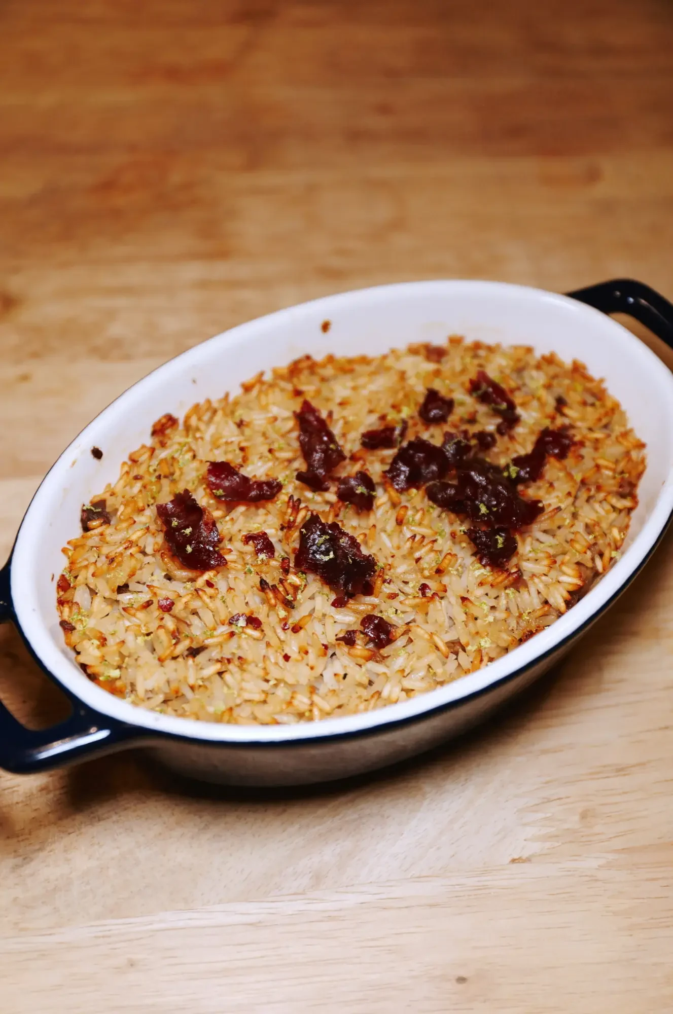 Oven duck rice