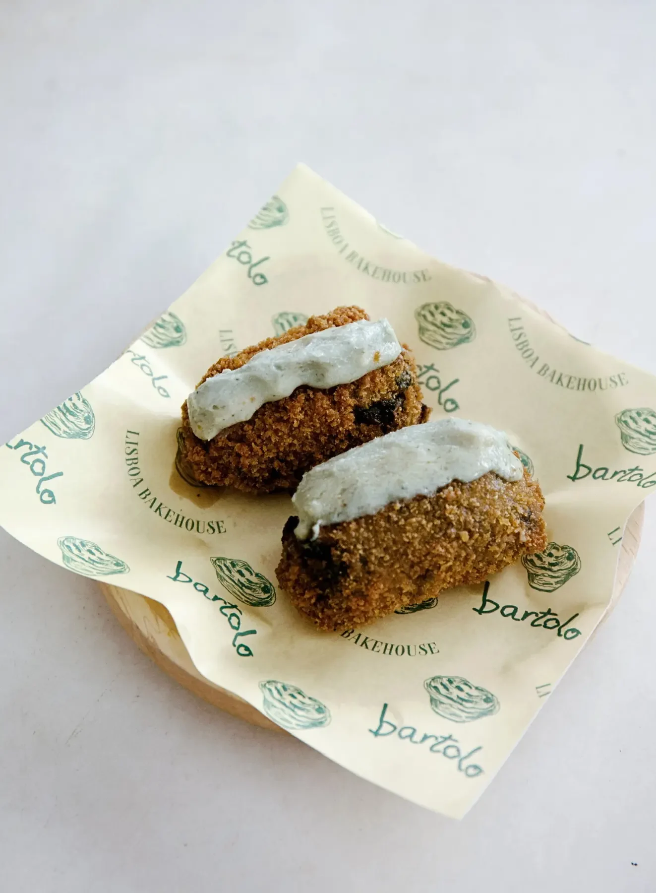 Spinach croquettes with blue cheese (2 pcs)