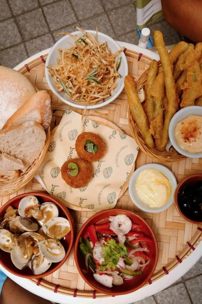 Açorda Bread Porridge & Prawns