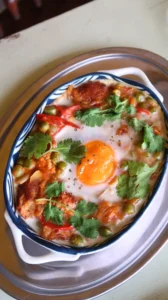 BAKED GREENPEA & EGG