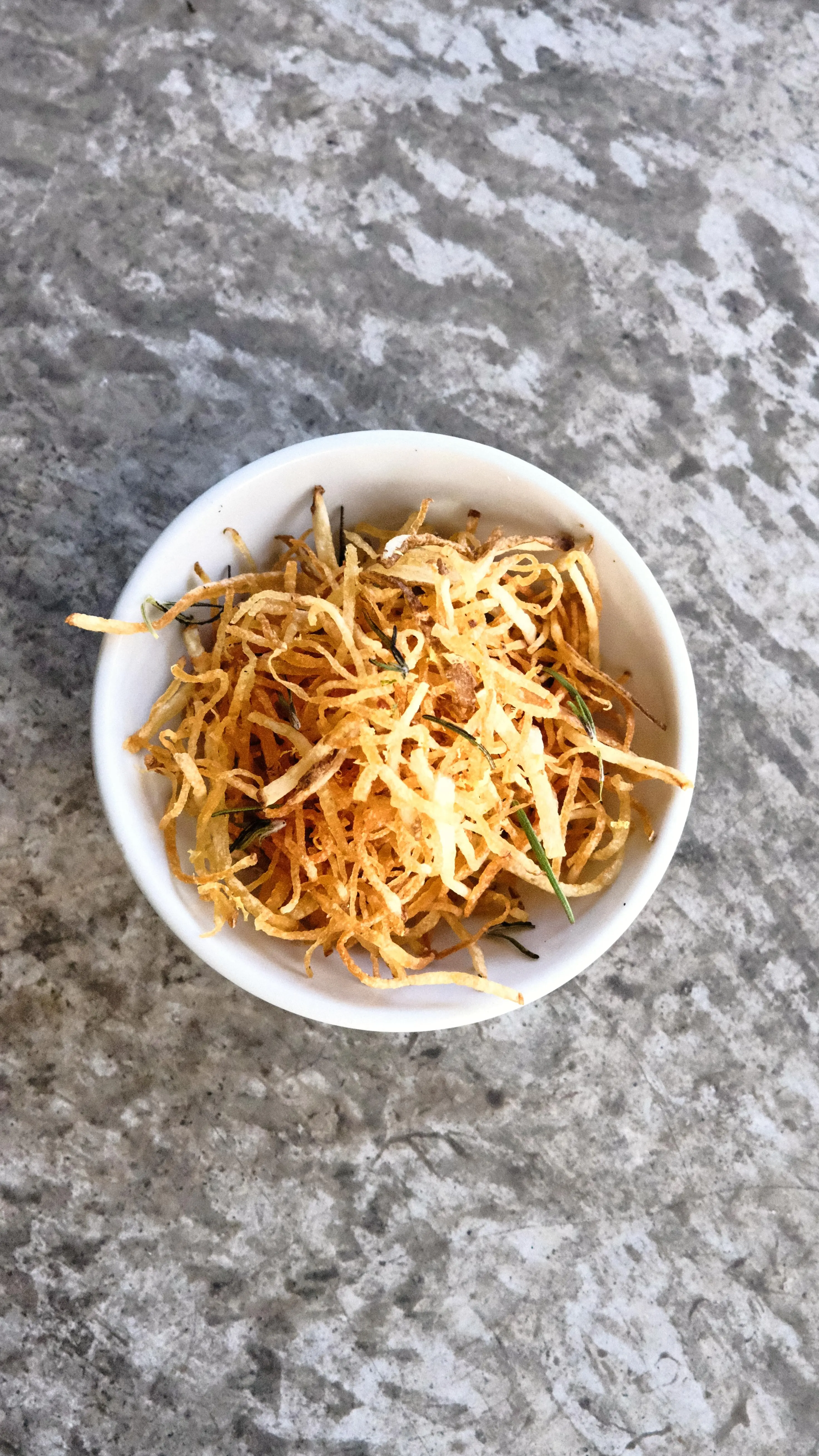 Matchstick Rosemary Lemon Fries (Ve & GF)