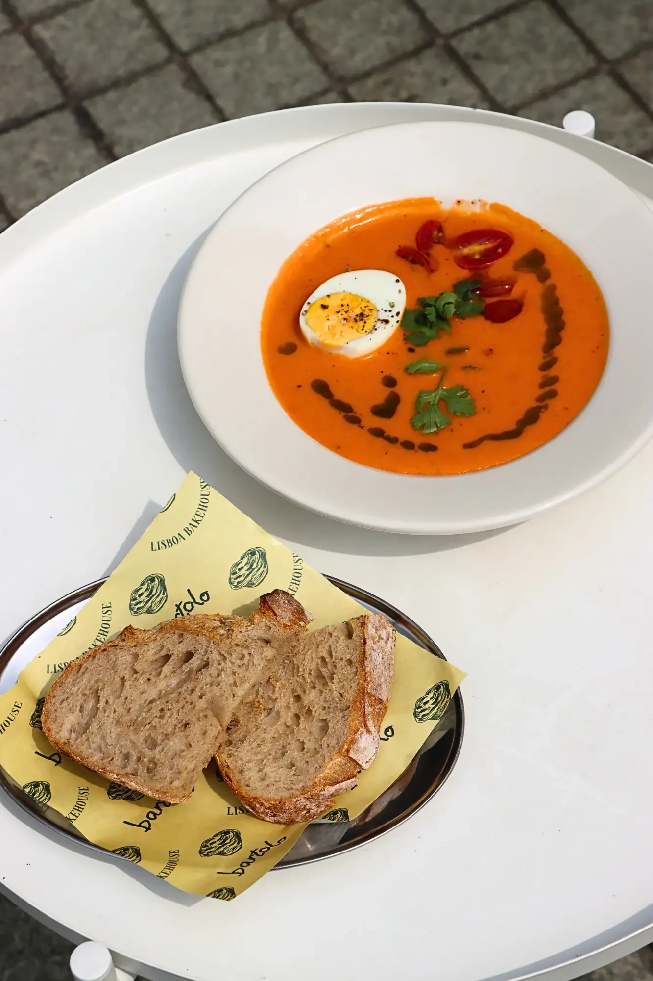 Salmorejo Cold Tomato Soup (V & Ve)