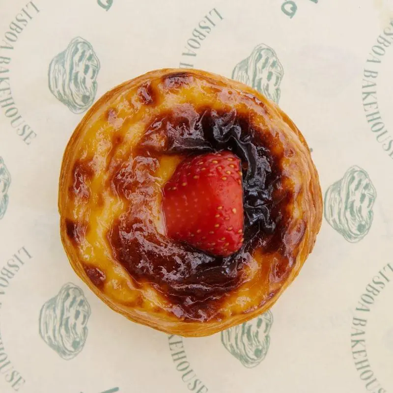 Strawberry Pastel de Nata