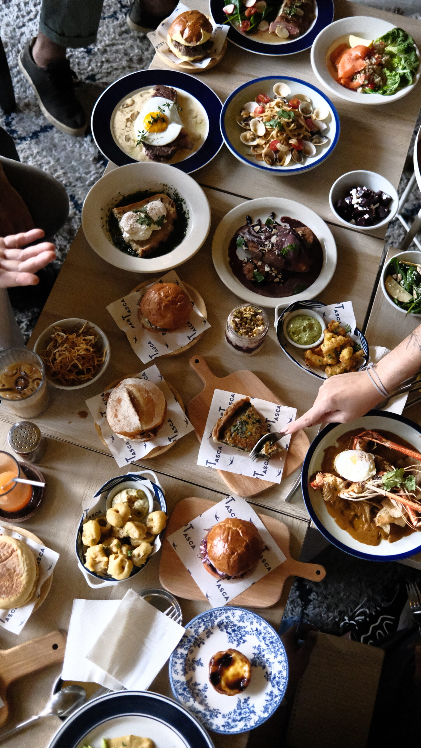 Bartolo Bakehouse full menu spread — Portuguese food