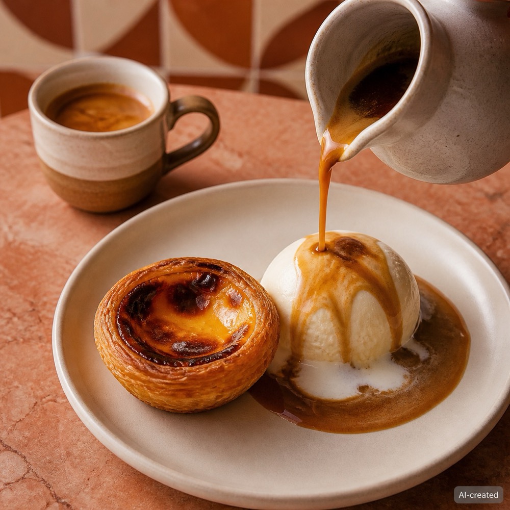 Affogato Pastel de Nata
