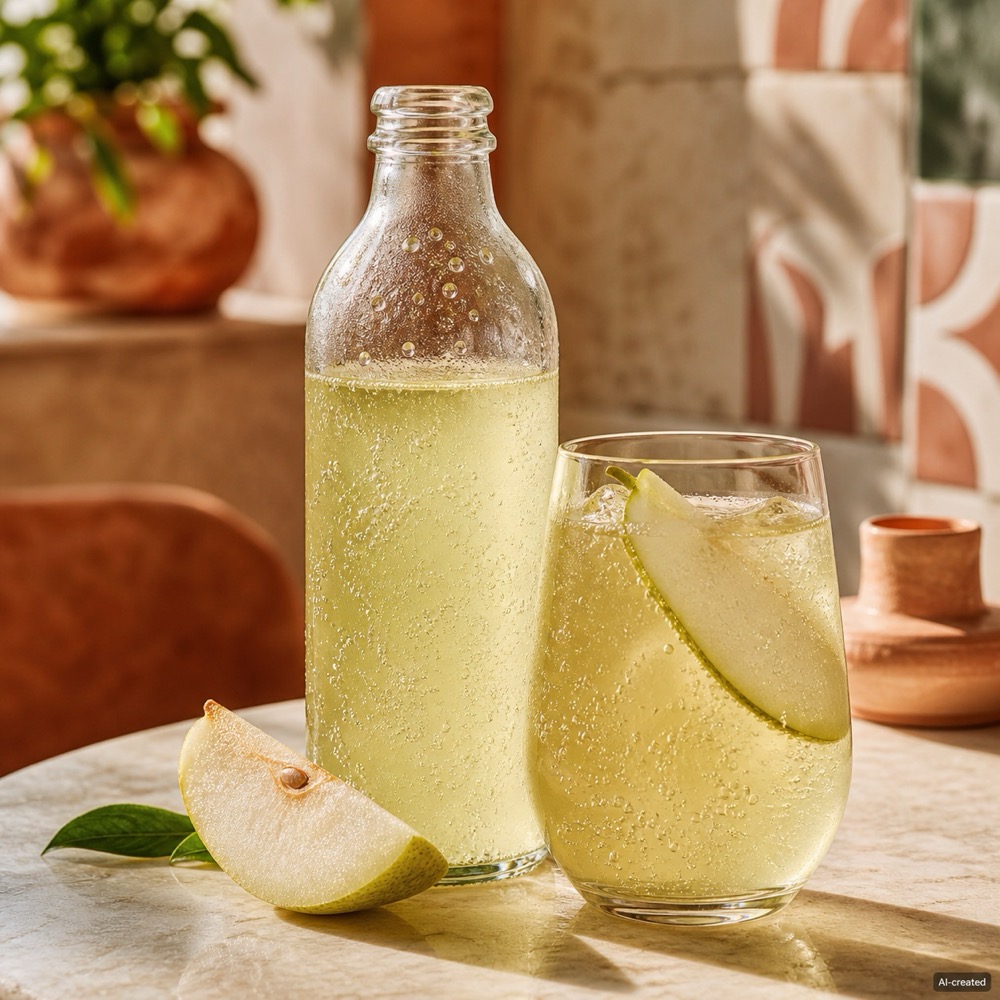 Wild Sencha Pear Kombucha